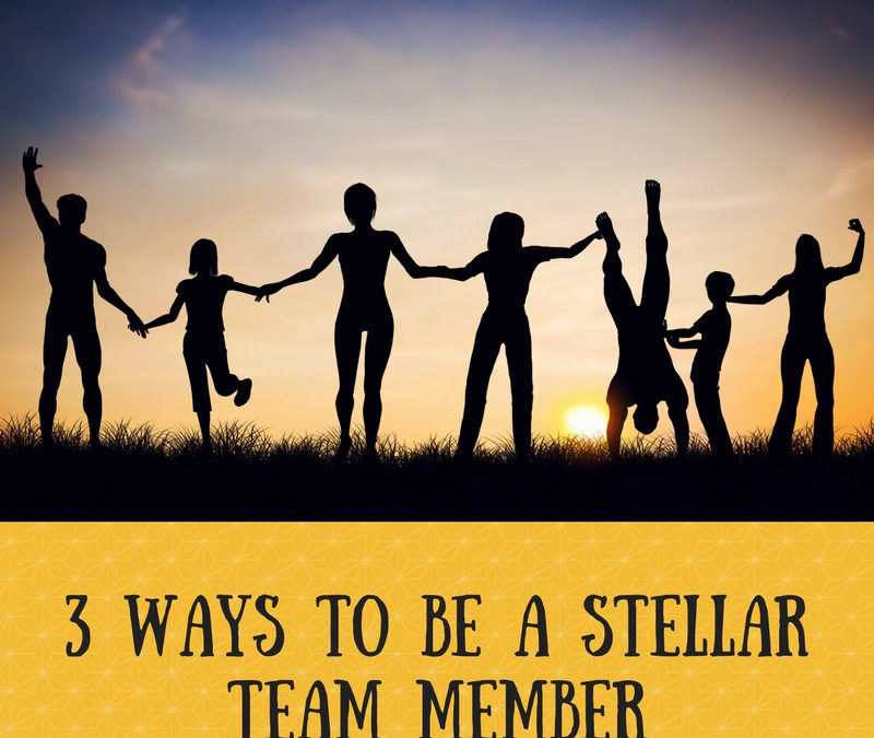 3 Ways to be a Stellar Team Member